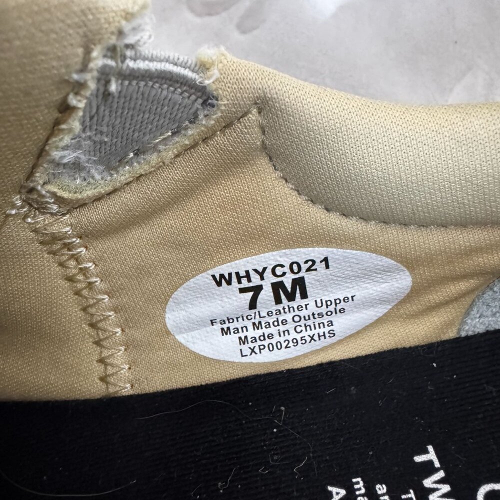 Twisted X Women's Cream Sage Coral Slip-On Hooey Loper with ecoTweed Lining 7M - Picture 5 of 7